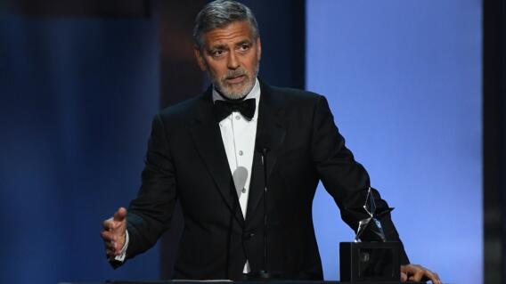 10361_La Kalle. George Clooney, herido en accidente de tránsito / Foto: AFP 10361_La Kalle. George Clooney, herido en accidente de tránsito / Foto: AFP