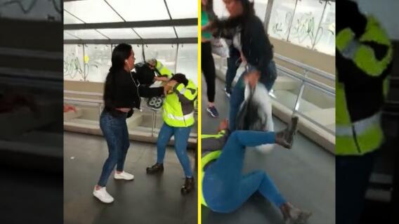 Agresión en TransMilenio Agresión en TransMilenio