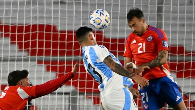 Matías Catalán en Chile vs Argentina Matías Catalán en Chile vs Argentina