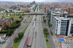 359266_Cuarentena Bogotá. Foto: AFP