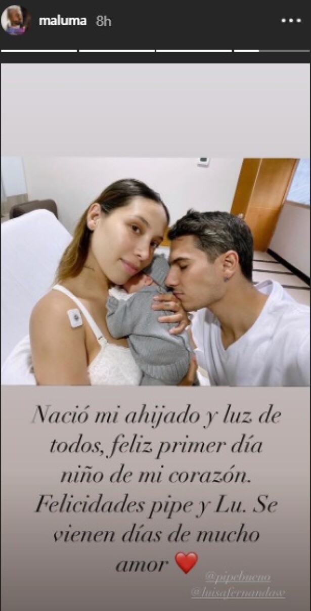 Maluma sera el padrino del hijo de Luisa y Pipe.jpeg