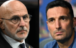 Luis de la Fuente y Lionel Scaloni, 