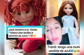 El doloroso significado del trend 'una muñeca vestida de azul'