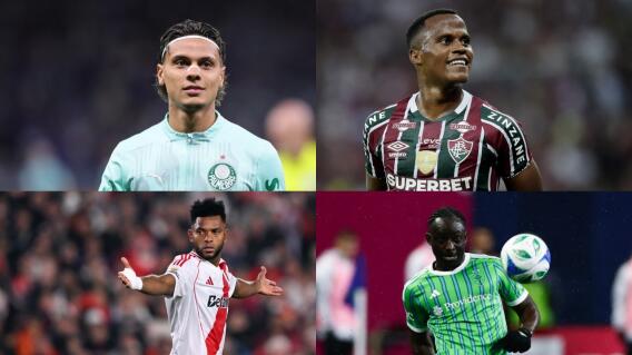Richard Ríos, Jhon Arias, Miguel Borja y Yeimar Gómez, algunos de los colombianos que estarán en el Mundial de Clubes.  Richard Ríos, Jhon Arias, Miguel Borja y Yeimar Gómez, algunos de los colombianos que estarán en el Mundial de Clubes.