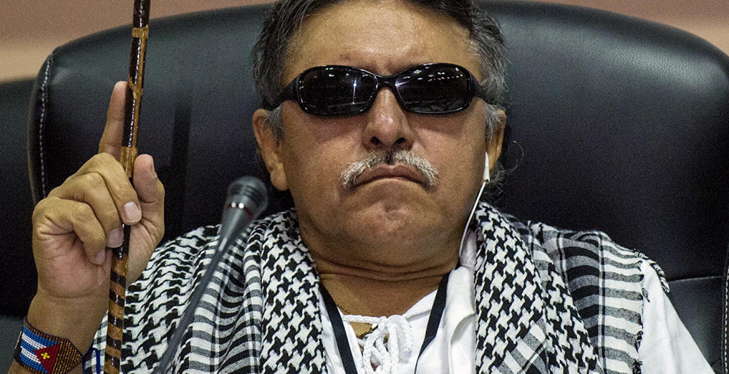 304109_BLU Radio. Jesús Santrich / Foto: AFP.