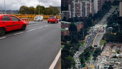 Bogotá estrena puente de la calle 153 que promete reducir trancones en un 50 %