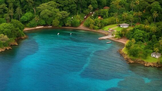 Bahía el Aguacate, es una de las playas más hermosas y poca conocida en Colombia.