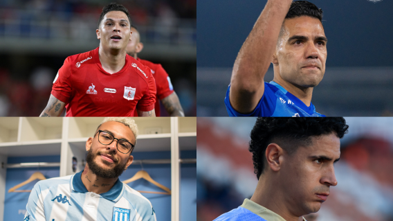 Daniel Cataño, Falcao García, Duván Vergara, Juan Fernando Quintero Daniel Cataño, Falcao García, Duván Vergara, Juan Fernando Quintero
