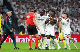 Vinícius salió expulsado en Real Madrid vs. Villarreal por la Liga de España.