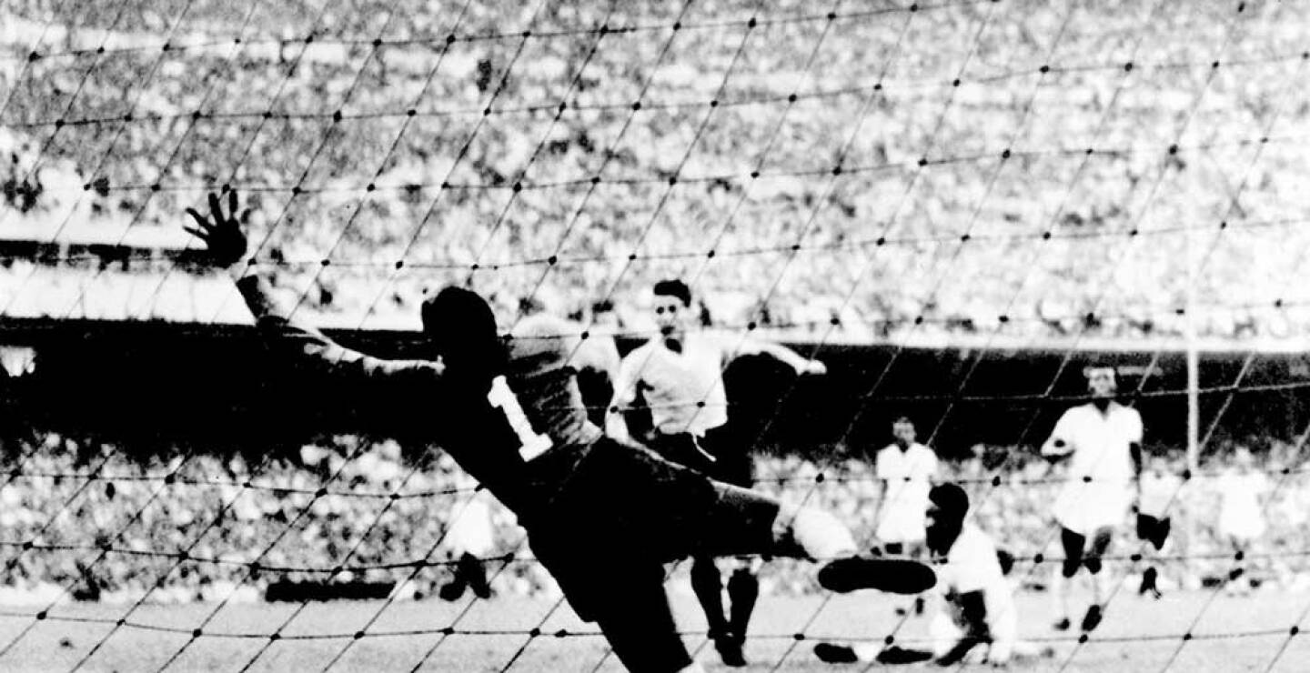 307497_Brasil 1950: Uruguay venció 2-1 a los locales en el recordado 'maracanazo'
