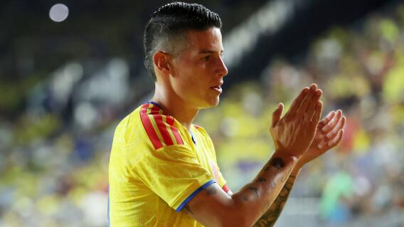 James Rodríguez con la Selección Colombia