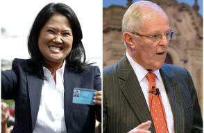 139863_Keiko Fujimori y Pablo Kuczynski. Fotos: AFP