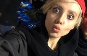 296826_BLU Radio. La ‘Angelina Jolie iraní’ desmintió lo dicho en Internet sobre su rostro // Foto: Instagram