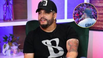 Nelson Velásquez se le fue de frente a agresor de mujer en pleno concierto