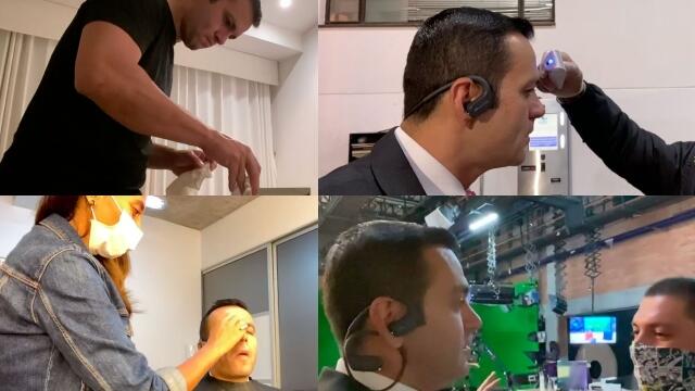 Diario de la cuarentena en Noticias Caracol: Juan Diego Alvira volvió al set