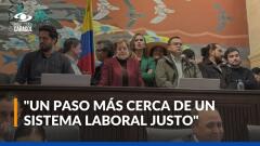 Cámara de Representantes aprobó el proyecto de reforma laboral en segundo debate Cámara de Representantes aprobó el proyecto de reforma laboral en segundo debate