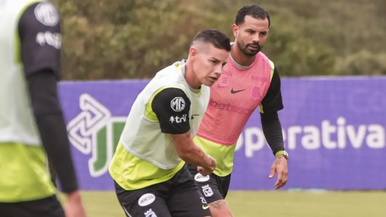 James Rfodriguex ¿James Rodríguez hace más lento el juego de Atlético Nacional? - GolCaracol