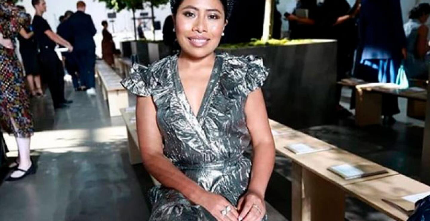 Yalitza Aparicio deslumbró en desfile de Michael Kors en Semana de la Moda de Nueva York