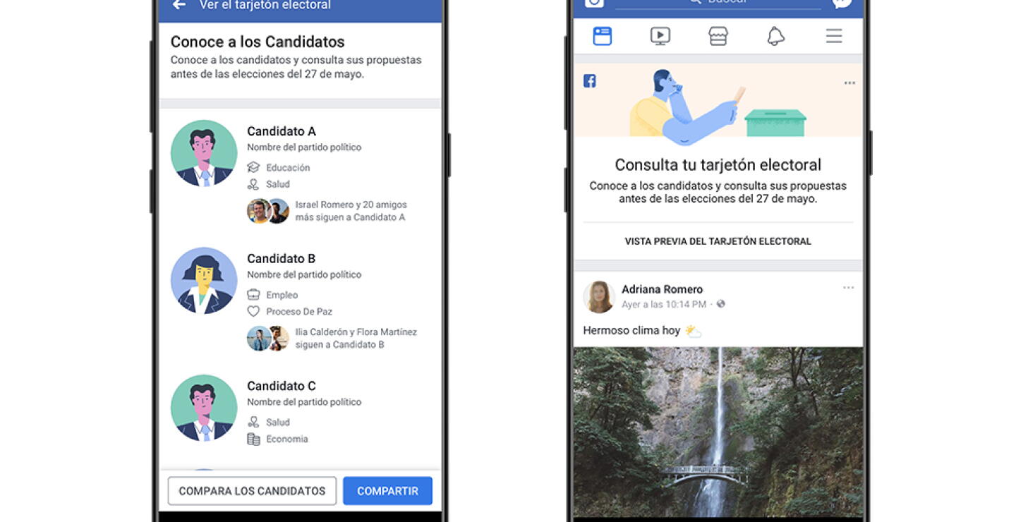 306558_BLU Radio. Facebook incentivará voto de colombianos de cara a las elecciones presidenciales / Foto: Facebook