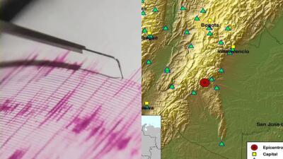 Tres sismos en el mismo municipio de Colombia en la mañana de este lunes 2 de marzo