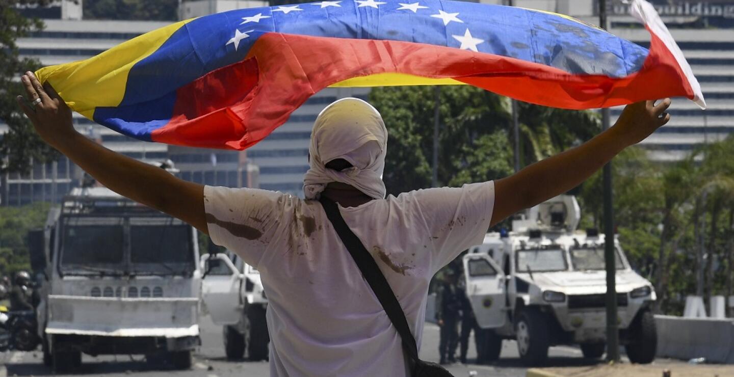 333082_BLU Radio // Situación de orden público en Venezuela // Foto: AFP