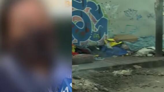 La mujer que se disfrazó de indigente habla del lugar en que se infiltró La mujer que se disfrazó de indigente habla del lugar en que se infiltró