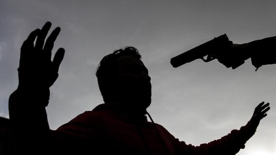 ILUSTRACIÓN ARMAS, ROBOS, HOMICIDIO