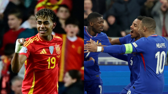 Francia y España definirán al segundo finalista en la Liga de Naciones.