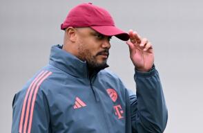 Vincent Kompany, entrenador del Bayern Múnich. 