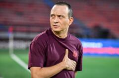 Alejandro Restrepo, director técnico del Medellín. 