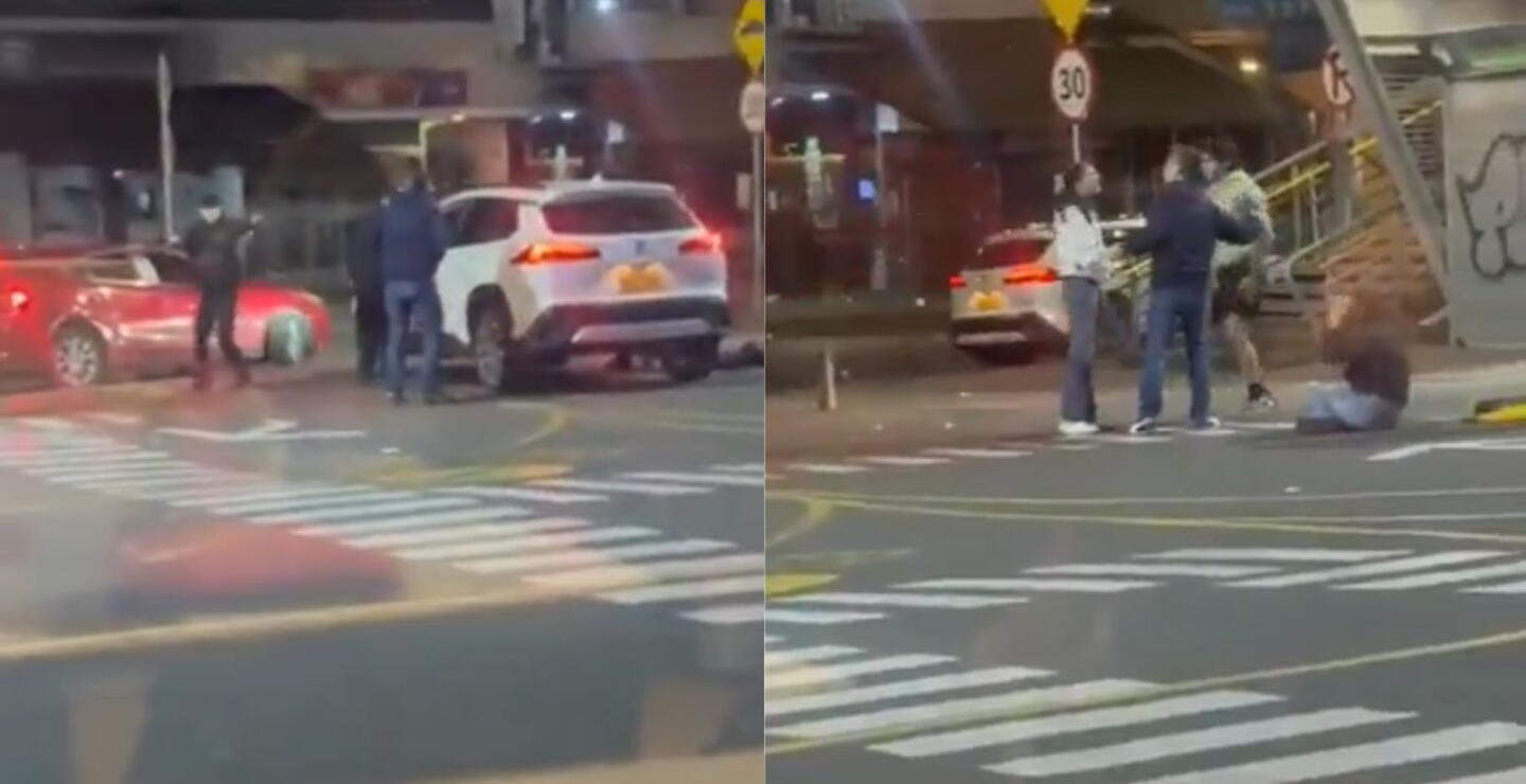 Robo de vehículo frente a McDonald's ubicado en el norte de Bogotá quedó en video
