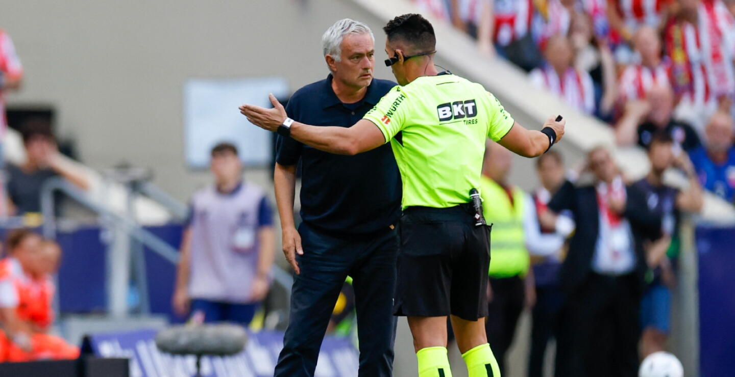 José Mourinho, entrenador del Real Madrid.