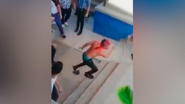 Estudiantes de la Uniatlántico en paro se agarraron a golpes con los que quieren volver a clases