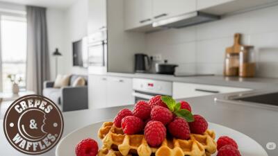 Conoce la receta para preparar tus propios waffles en casa con la receta original de Crepes & Waffles