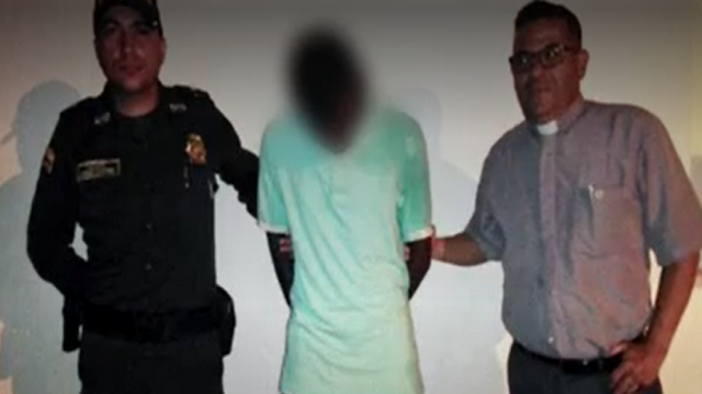 Sacerdote captura a ‘El Diablito’ en una vía de Cartagena 