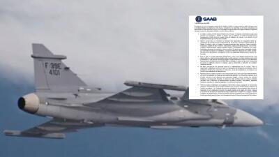 Saab defendió transparencia de contrato de aviones Gripen para Colombia: esto dijeron del acuerdo