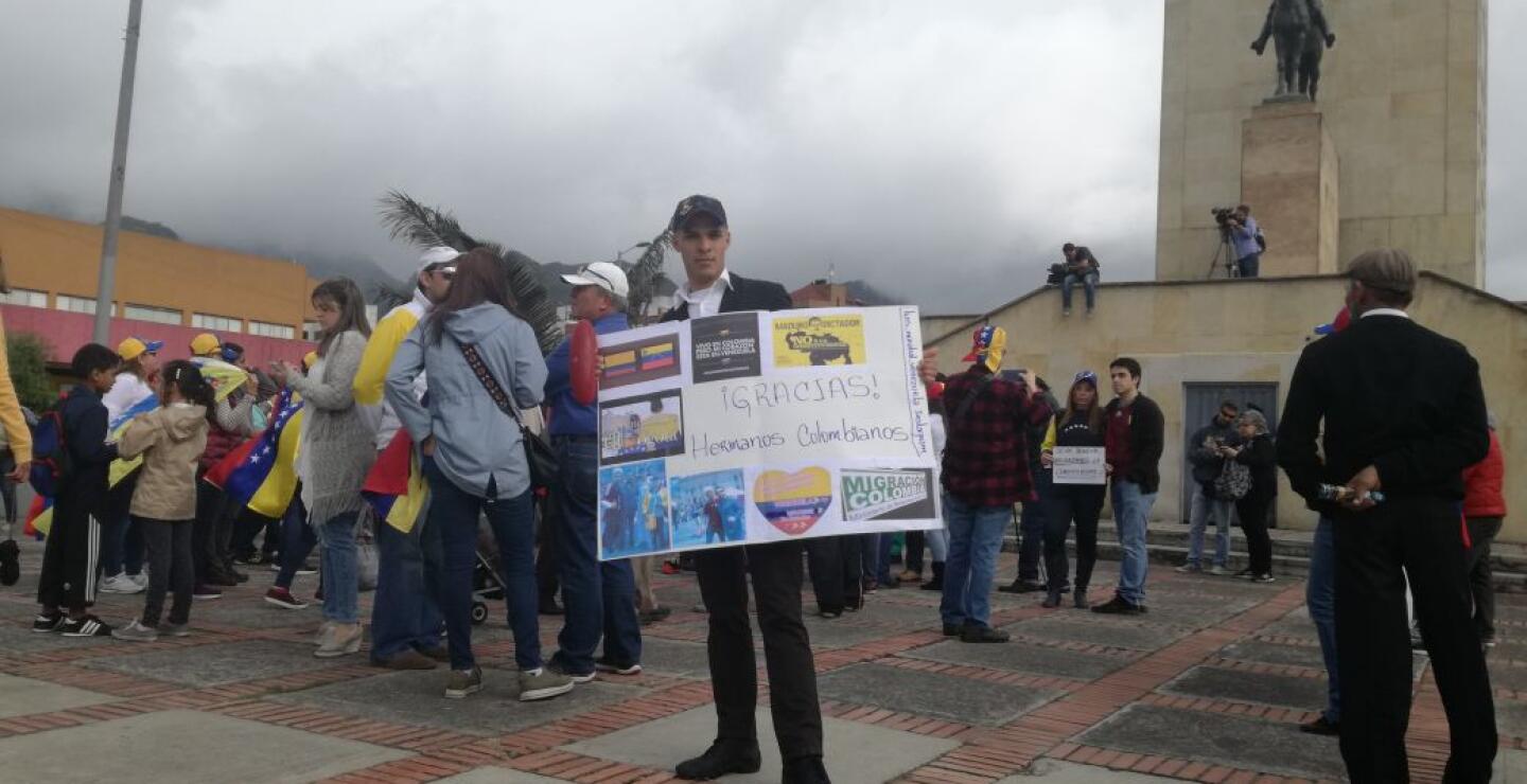 288516_Foto: Venezolanos en Bogotá / BLU Radio