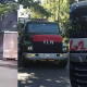 Vehículo incinerado y marcaciones del ELN en vía Tadó Pereira