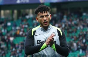 Luis Javier Suárez, figura del Sporting Lisboa. 