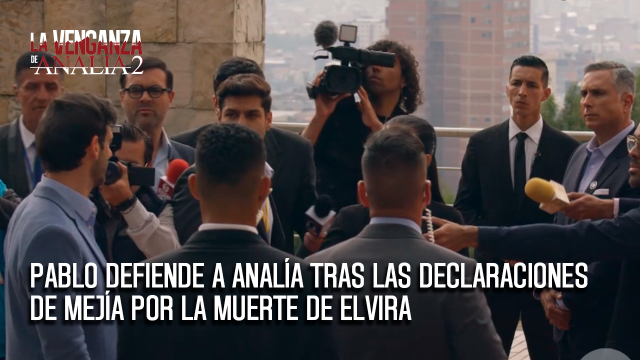 Pablo defiende a Analía tras las declaraciones de Mejía por la muerte de Elvira Pablo defiende a Analía tras las declaraciones de Mejía por la muerte de Elvira