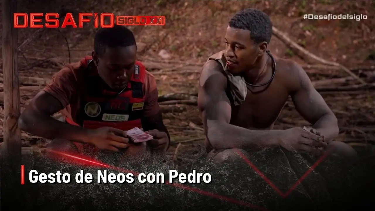 Neos Con Rapper Lindo gesto de Neos con Pedro tras ganar la prueba: