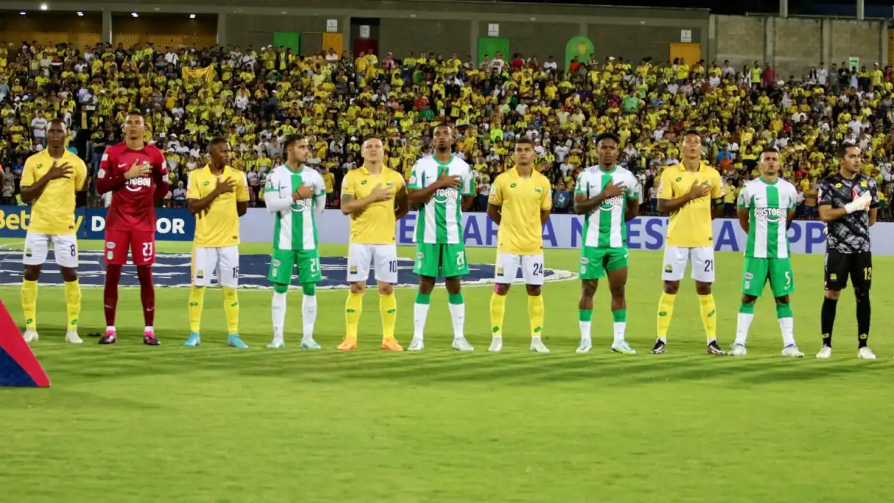 Bucaramanga y Atlético Nacional empataron 1-1, en un partido jugado a ...