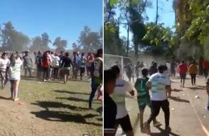 Pelea en Argentina