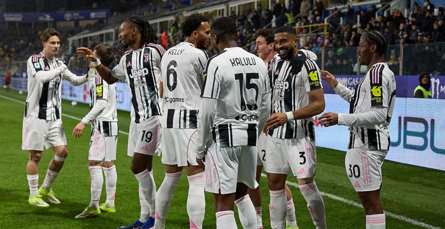 Juventus le ganó al Parma en juego de la Serie A.