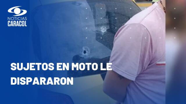 Una persona que iba en taxi resultó herida durante nuevo intento de sicariato en Bogotá Una persona que iba en taxi resultó herida durante nuevo intento de sicariato en Bogotá