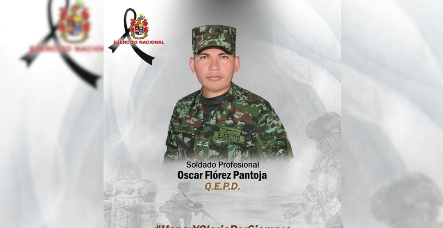 Un soldado murió en combates entre el Ejército y el ELN: guerrilla atacó con un francotirador