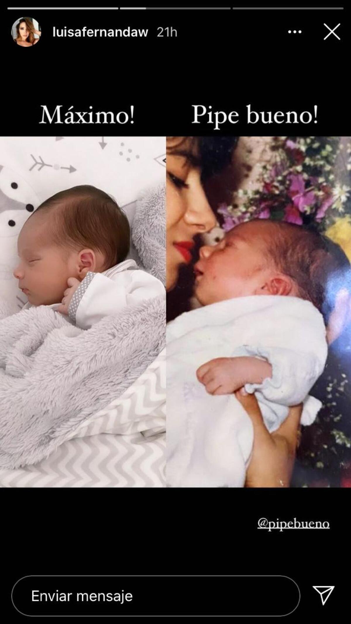 Hijo de Luisa Fernanda W