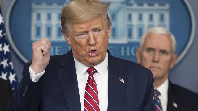 Trump sigue negándose a aislamiento nacional pese a avance del coronavirus Trump sigue negándose a aislamiento nacional pese a avance del coronavirus