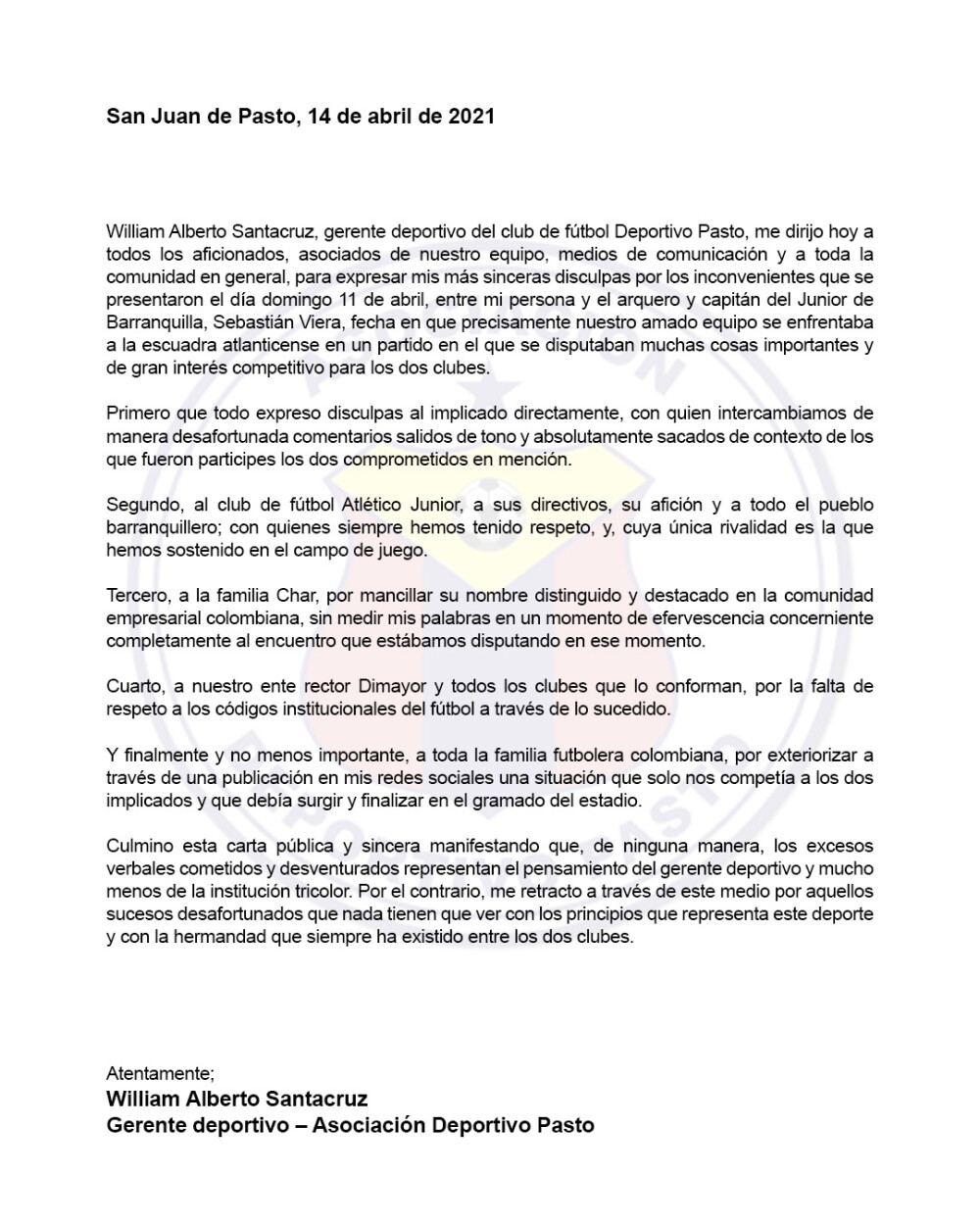 Alberto Santacruz, gerente Deportivo Pasto.jpg