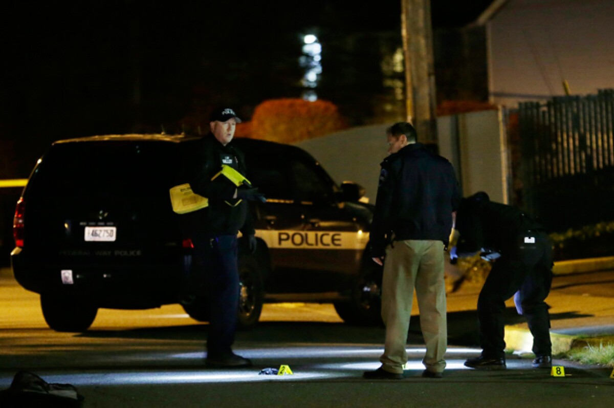 Tiroteo en Seattle, EE. UU. Foto de AP